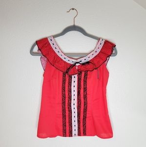 Vintage Homemade Corsette Top